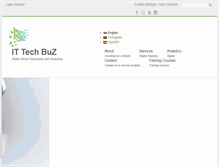 Tablet Screenshot of ittechbuz.com